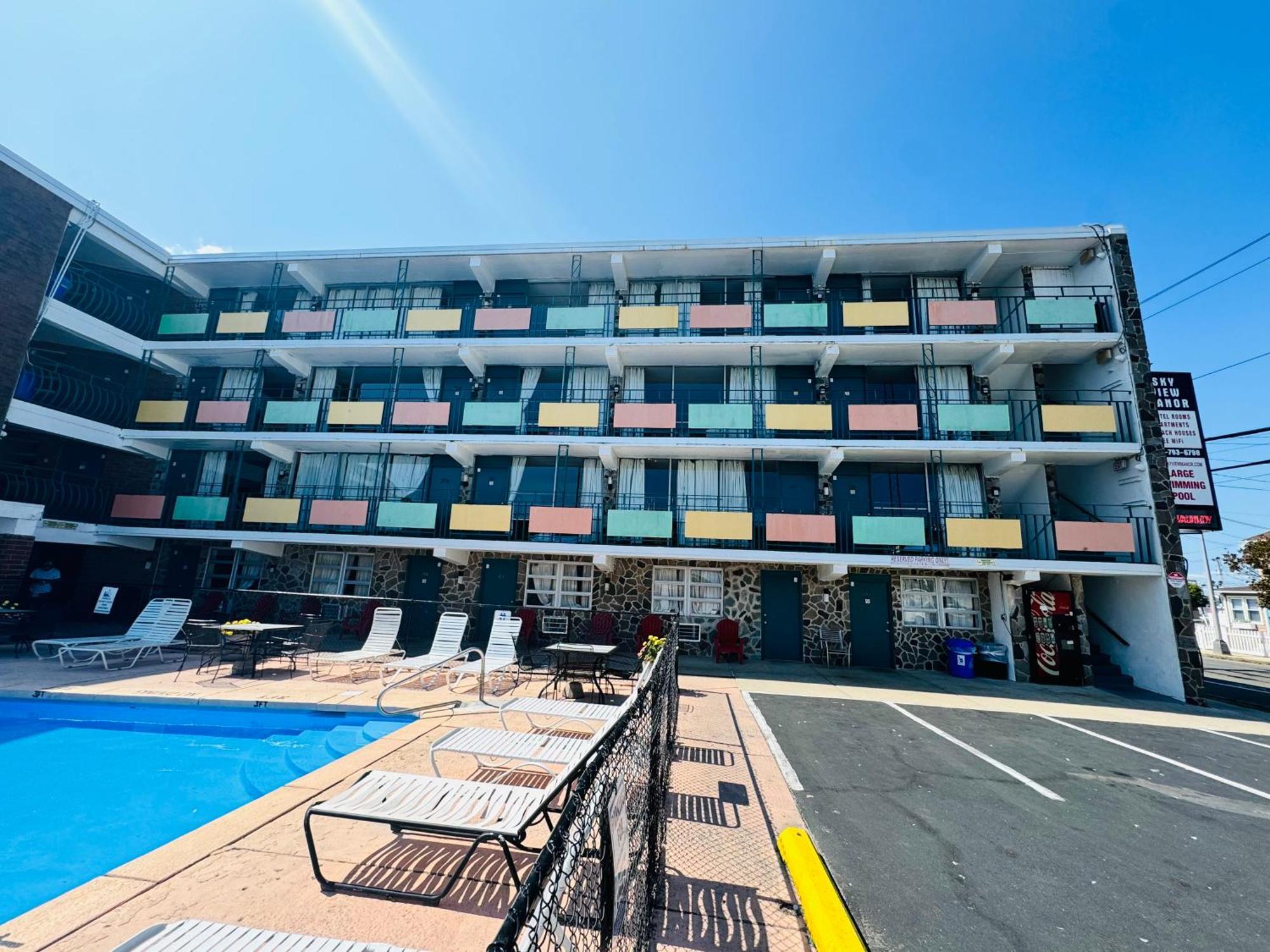 Skyview Manor Motel Seaside Heights Exterior foto